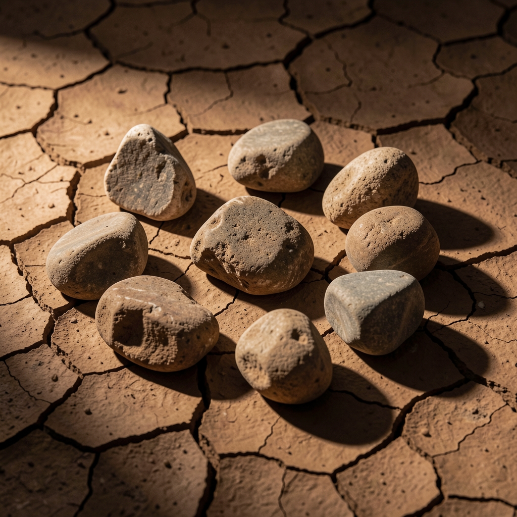 Nahaufnahme einer alten Landkarte oder eines wissenschaftlichen Diagramms auf gelblichem Papier, abgenutzte Ränder, gedämpftes Licht von der Seite, archivisches Erscheinungsbild ohne Menschen
